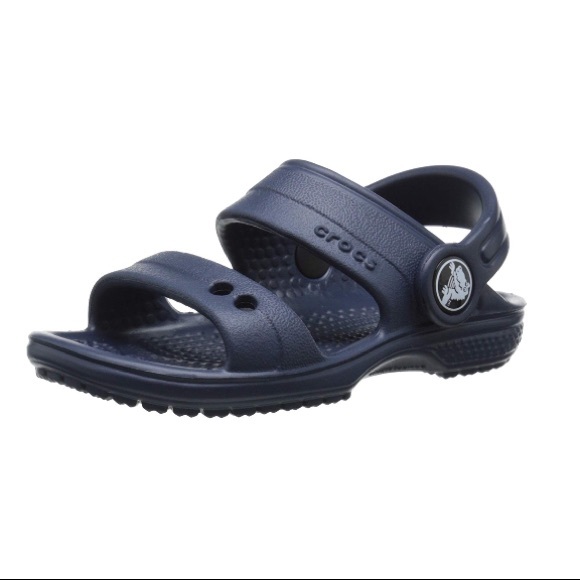 CROCS Other - CROCS Classic Navy Blue Sandals Boys Size 3